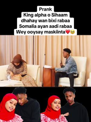 A post by @kingmooha4400 on TikTok caption: #kingalpha #sihaam #tiktok #fyp #somalitiktok #muqdisho #somalitiktok12 #foryou #music #prank #somali #tiktoklive #somalia #kenya #challenge 