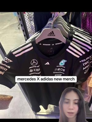 A post by @motorsportsdiaries on TikTok caption: What do we think 👀 #f1 #f1contentcreators #mercedesf1 #georgerussell #f1news #f1merch 