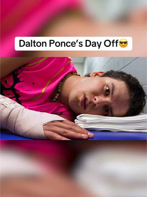 A post by @theofficialpartyanimals on TikTok caption: @Dalton_ponce22 is ready for his Day Off🤪 #partyanimals #bananaball #ferrisbueller #parody #fy #ferrisbuellersdayoff 