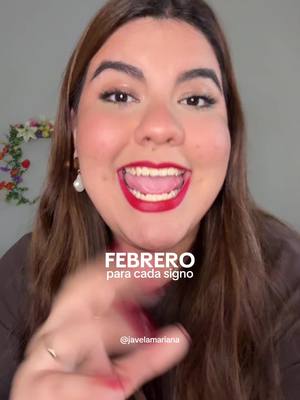 A post by @javelamariana on TikTok caption: ¡Predicciones de febrero para mis signos cardinales! 🦋🫀 seamos familia en insta: @javelamariana  . #astrologia #tarot #lectura #lecturadetarot #astrology #parati #javelamariana #viral #fyp 