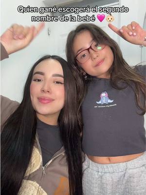 A post by @nicolebernaal on TikTok caption: Le ponemos segundo nombre a nuestra bebé? 🩷😍 