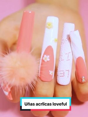 A post by @dominicana1871_ on TikTok caption: Amo estas uñas porque la puedo usar varias veces y no se dañan #presson #loveful #nails #lovefulnails #Uñas #nailsartvideos #Uñasacrilicas #parati #fypage #TikTokShop #tiktokfinds #loveful #pressonnails #longervideos @Loveful 