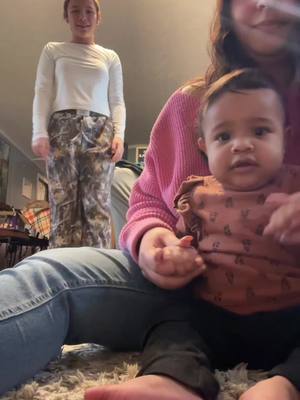 A post by @babyyykgg on TikTok caption: Too cute not to post #kentucky #viral #fyp #mamaki #foryou #foryoupage #viralvideo #baby #trending #dance #boogie #tiktokviral #mamabear #babiesoftiktok 