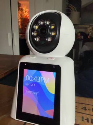 A post by @sushila_khanaldulal on TikTok caption: WAKADO 2K Video Call Security Camera Indoor, Nanny Camera Baby Monitor Pet Camera, 2-Way Video, One-Touch Call, 360-Degree View WiFi Camera for Home Security##wakadoglobal #securitycamera #TikTokShop 