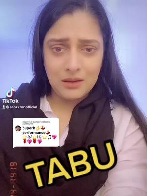 A post by @sabzkhanofficial on TikTok caption: Replying to @Sanjay Aslam 