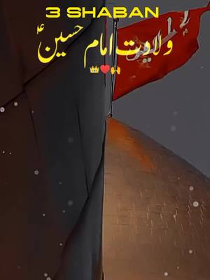 A post by @syed_hassan114 on TikTok caption: #yahussainعُ🙏🏻🚩🚩 #aliunwaliullah #shaban #foryou #syed_hassan112 #following 