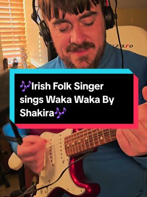 A post by @gearoid_mc_carthy on TikTok caption: 🎶Waka Waka🎶 My son Jack Decided he gets to pick a song for me to do everyday so here's the First Installment Of Jacks Requests..  #wakawaka #shakira #irish #irishfolk #folksinger #irishabroad #newfoundland #Scotland #Foryou #galway 