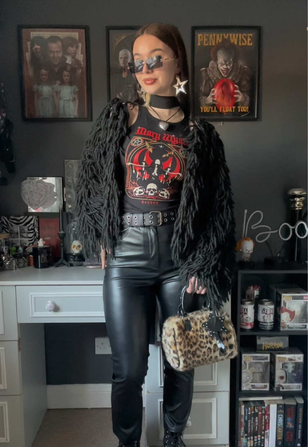 A post by @arianamageeginn on TikTok caption: Thank you 😎 This audio is too fun! Save for easy alt inspo 🖤 #alttiktok #alt #alternativestyle #altoutfits #OOTD #outfitinspo 