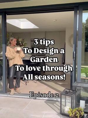 A post by @kjg_home on TikTok caption: 3 design features that help us use our garden through the seasons -part 2 Some of these have meant we can use in them all different types of weather apart from the outdoor kitchen which we only don’t use when it’s rainy or snowing-but it’s nice to use it on an evening even when it’s chilly too.  . We have glass across the back of the house so it was important that the garden was just like another room in the house. In the previous episode I shared about all the evergreen plants we used so it looks lush all year round and so thought I’d share some design features also.  It really evolved as we went❤️ it’s been a few years now since we completed the garden and we still love and don’t regret what we’ve done❤️ . #diygarden #gardenmakeover #gardendesign #gardendesignideas #nordicgarden #moderngarden #outdoorkitchen  Have you used any of these features in your garden? Which design feature is your favourite?