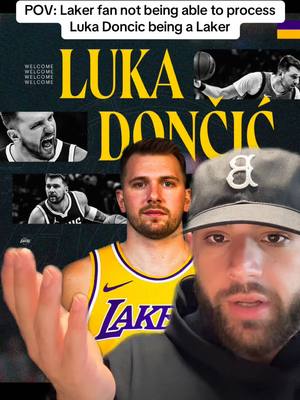 A post by @prxnce10 on TikTok caption: i’m just trying to figure out how to explain to my girl this trade when she doesn’t even know who Luka Doncic is..  —  #lakers #losangeleslakers #lakersbasketball #lakersnation #lukadoncic #anthonydavis #dallasmavericks #NBA 