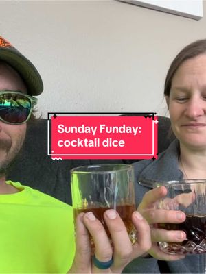 A post by @off_jawaggon on TikTok caption: Sunday Funday! Cocktail dice gave me a good drink Emily stole  #sundayfunday #rollforadrink #drawforadrink #dtinks 