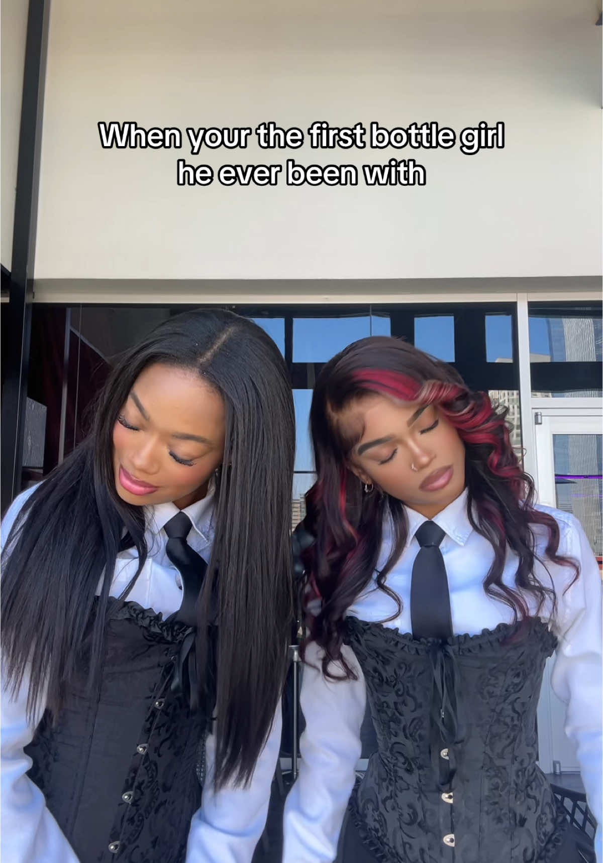 A post by @zoemieyah on TikTok caption: Real 😂😂 come visit us @V12RestaurantATL !! 🍾❤️ Valentine’s Day coming up bring your special someone & celebrate with us!! @Kiayla💚🍬 