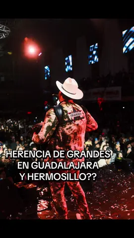 A post by @herenciadegrandesoficial on TikTok caption: Nos Vemos En Guadalajara y Hermosillo👀🙌🏻 #auditoriotelmex #herenciadegrandes #ranchohumilde #viral #fypシ #lomasvisto #hermosillosonora #expogan #jimmyhumilde @Rancho Humilde @Ivan Rubio 