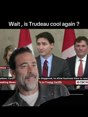 A post by @lebaneseyvr on TikTok caption: #Meme #MemeCut Wait , is Trudeau cool again ? #justintrudeau #trudeau #canada🇨🇦 