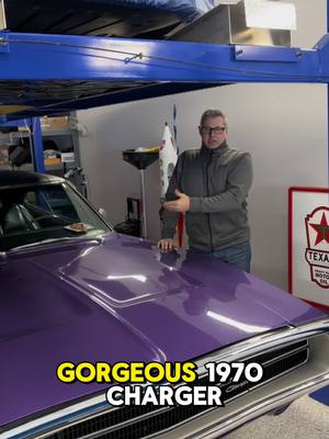 A post by @vanguardmotorsales on TikTok caption: Hear what Curtis from Alberta, Canada had to say after selling us his beautiful 1970 Dodge Charger RT Interested in seeing more testimonials from our customers? Visit our “About Us” tab on our website via the link in our bio…