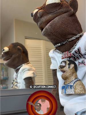 A post by @dukieduketwo on TikTok caption: Granny buys Duke a new chain 😂🔥 @DCCUSTOMJEWELRY #Cottonmouf #lilkidsbelike #jewelry 