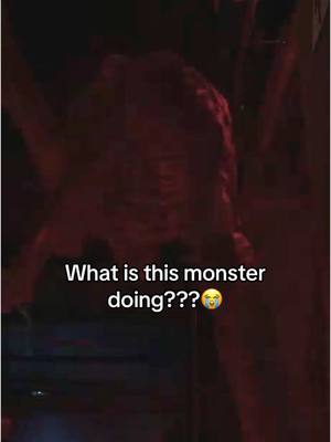 A post by @kishinshinobi on TikTok caption: This monster can hear my voice but started tweakin wth 😭 #fyp #viral #vtuber #envtuber #twitch #aquietplace #animeboy #twitchclips 