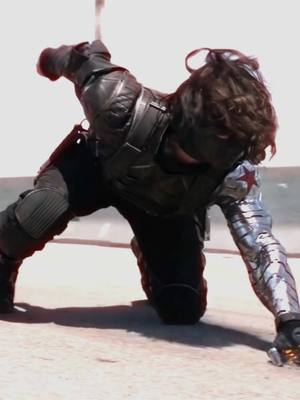 A post by @quirkr3d on TikTok caption: ARMED AND DANGEROUS ‼️🦾 - #marvel #marveluniverse #buckybarnes #wintersoldier #marveledit 