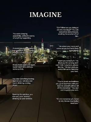 A post by @imaginewtv on TikTok caption: #imagine #imaginewtv #sleep #tired #peaceful #noise #night #window #drunk #enemy #Love #confess #Love #sober #hypnotized #hide #BookTok #read #foryourpageee #foryourpageofficiall #fypシ゚viral #foryour 