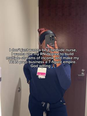 A post by @itshermosabelle on TikTok caption: With this RN degree, the sky’s the limit! Why not use it to build multiple streams of income and create the life I deserve? We give so much to our jobs, make sure you’re building something for yourself too! Ownership is wealth💰✨  #nursesoftiktok #nursetok #blacknurse #nurseentrepreneur #nursetok #nursetiktok #blackgirltiktok #blacknursesoftiktok #registerednurse #businessowner #blackgirlluxury #hermosabelle 