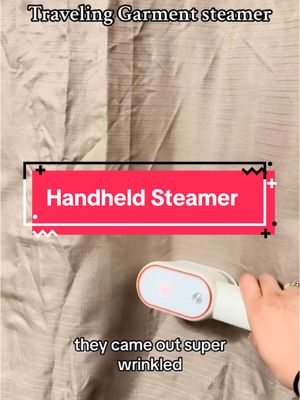 A post by @busymommaaaaaaa on TikTok caption: And it’s super lightweight  #fyp #travelsteamer #garmentsteamer #travelsize #travelmusthaves 