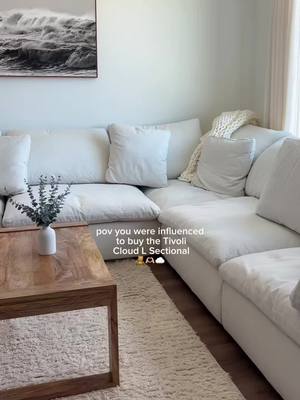 A post by @caitlinkellnerr on TikTok caption: still shocked by this find 🕊️@Mario Capasa #mariocapasa  #mymariocapasa #tivoli #tivolisofa #tivolicloud #tivolimariocapasa 