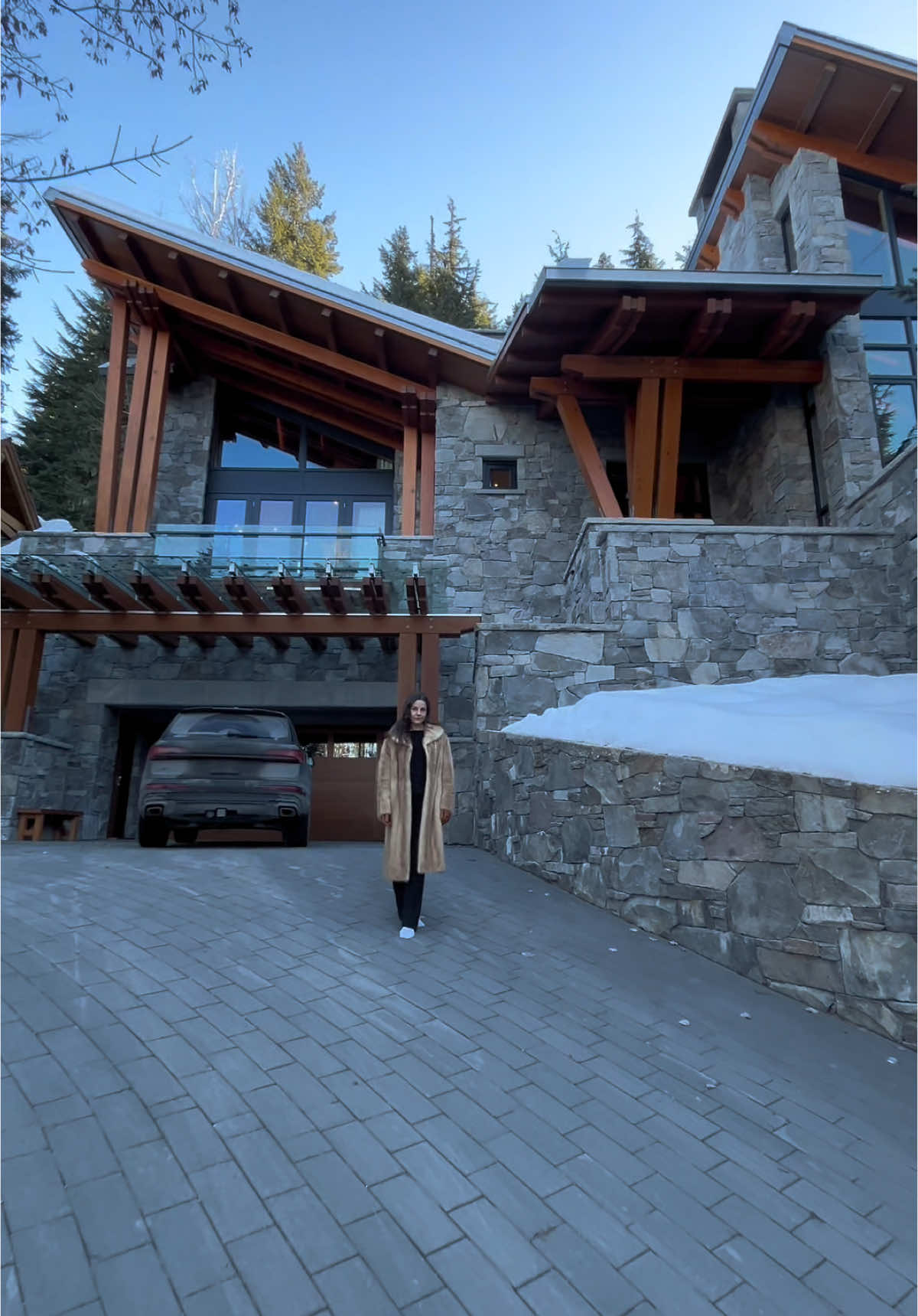 A post by @luxlistings on TikTok caption: I need a whistler mansion 😩💳💥 Listed by John Ryan #luxurylistings #luxuryhomes #whistler 