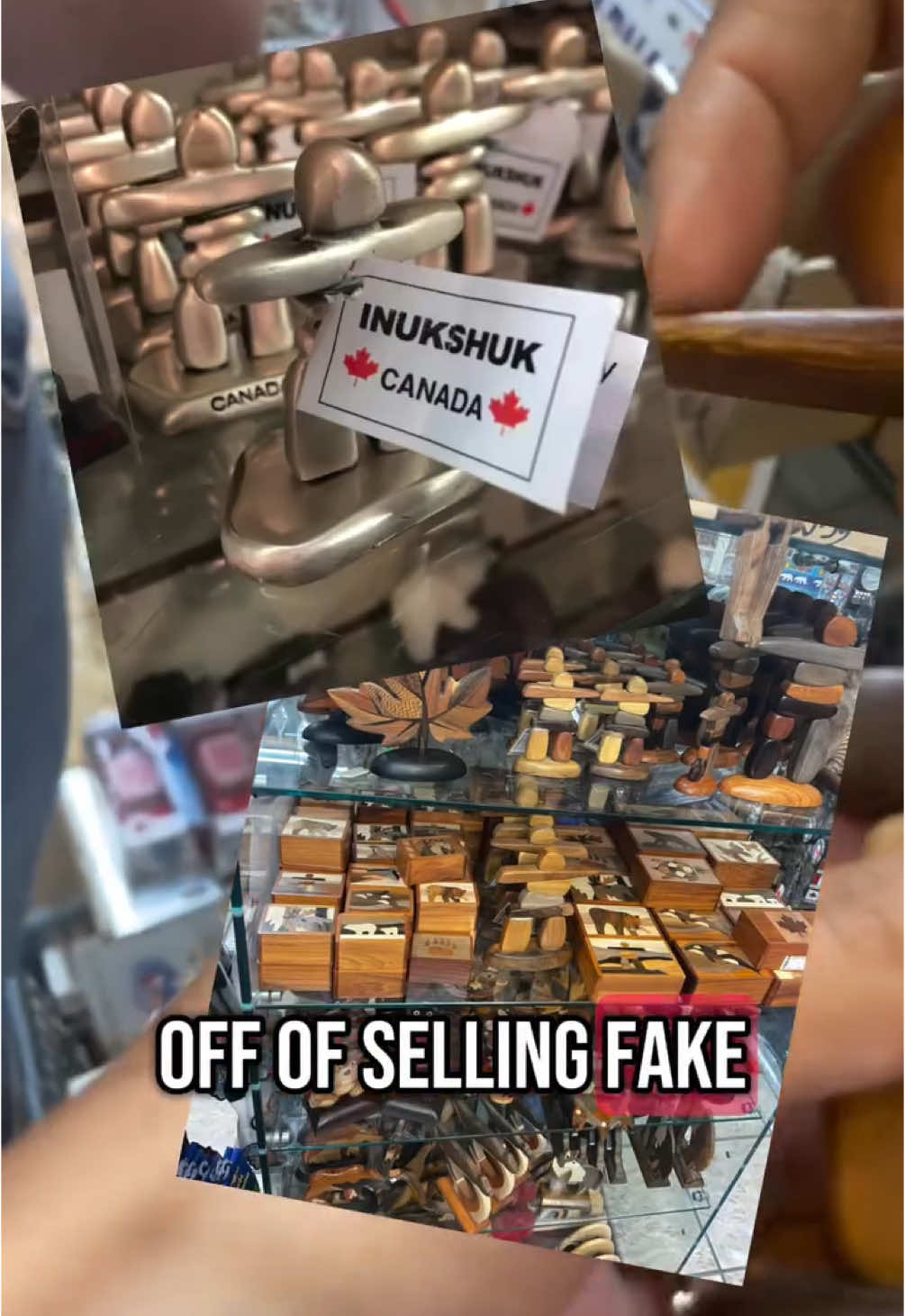 A post by @shinanova on TikTok caption: It's crazy to think that tourist shops are flooded with fake Indigenous art. It's a Multi BILLION dollar industry profiting off of Indigenous designs, symbols and motifs with no connection to natives.  Artists have been fighting for years to avoid having their art being reproduced without permission.  If you want to know if the art is authentic, don't be afraid to ask questions: Who is the artist? Which community is it from? Who is your supplier? So important to do your research to make sure you're supporting authentic Indigenous art 👏🏼🙌🏼 I love @adaawewigamig !!! There's so much to choose from anddd they support and advocate for the community+ youth.😌👏🏼👏🏼👏🏼 https://youtu.be/XRo3h5Pq6A0?si=TtEE4jUEUIKnDje2 #indigenousart #indigenousowned #authentic #TikTokforGood #TikTok_Partner