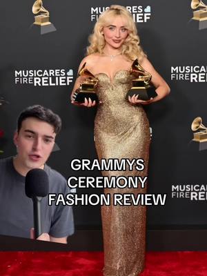 A post by @hautelemode on TikTok caption: this is what i wanna seeeeee @GRAMMYs  #fashion #grammys #sabrinacarpenter #beyonce 