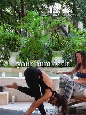 A post by @dedica.live on TikTok caption: It’s never about the destination, it’s about the journey!  Today’s vinyasa is a face paced, juicy class with many fun and creative transitions. We talk about our tailbone being out keystone for movement in our arm balances, inversions and also our transitions. This is class will leave you feeling, stretched, strong and fully rinsed!  This Class Includes: - stepping forward from 3 leg dog  - jumping thru from down down  - chin stand vinyasa  - arm balance transitions  - creative fun sequencing  LENGTH: 75 min  DIFFICULTY: intermediate  VIBE: the in between 