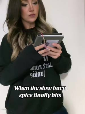 A post by @allistermarie on TikTok caption: When it hits, it hits HARD #books #BookTok #bookclub #bookworm 