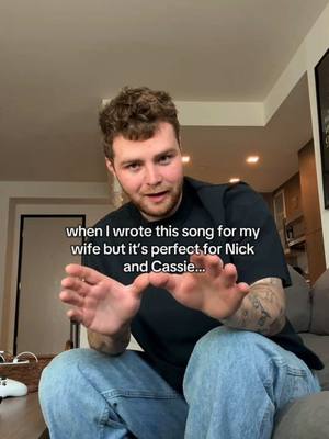 A post by @alexmakesadsongs on TikTok caption: so can I play at your wedding… #nassieforever 