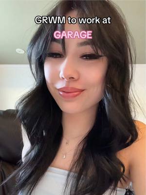 A post by @kiimah4 on TikTok caption: I’m in love with this tube top. #fyp #iweargarage #grwmmakeup #grwm #work #retail 