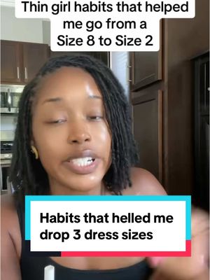 A post by @project.s.lifestyle on TikTok caption: Habits that helped me go from a size 8 to a size 2 📍 Learn more about coaching in my b!o 📲 #weightlosscoach 