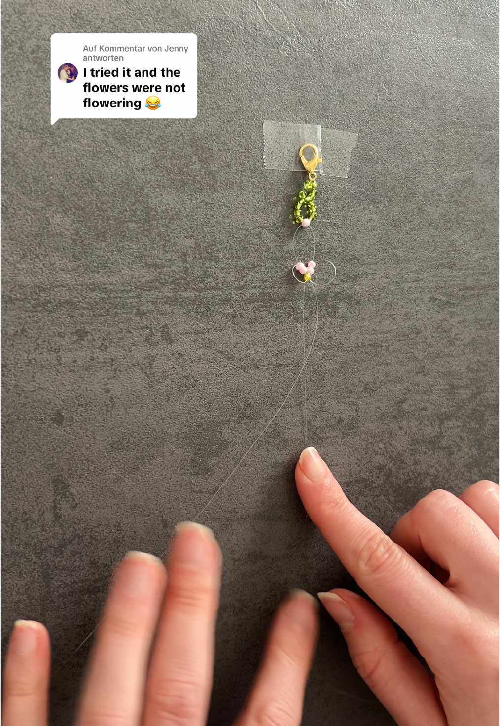 A post by @innava.jewelry on TikTok caption: Antwort auf @Jenny #tutorial #beads #smallbusiness #handmadejewelry #viral #fyp #friendshipbracelets #beadsjewelry #handmade #bracelettutorial #makethefriendshipbracelets #stepbystep #tylorswift #diybracelet #braceletmaking #erastour #ttpd #thetorturedpoetsdepartment #swiftie 