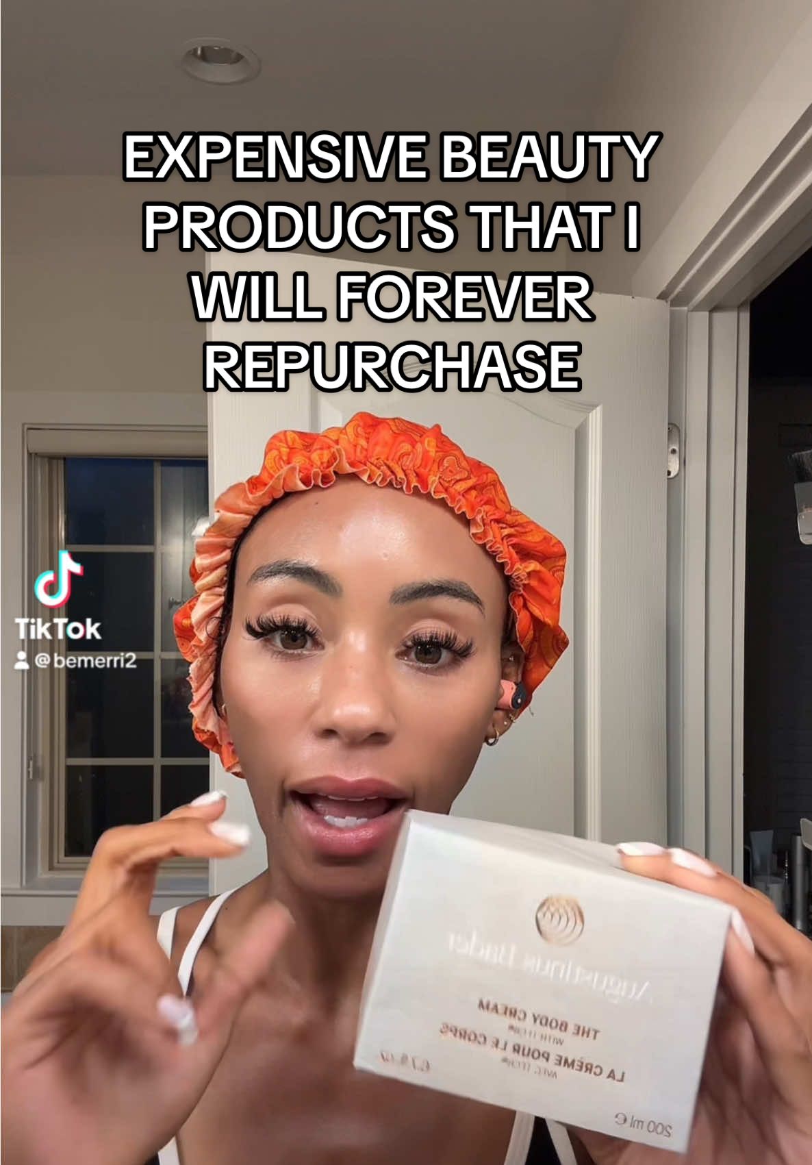 A post by @bemerri2 on TikTok caption: #beautyproductrecommendations #beautyproductreccomendation #beautyproducts #beautyproduct #creatorsearchinsights @Augustinus Bader 