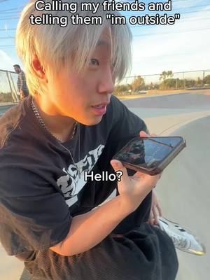 A post by @jangyhayden on TikTok caption: Calling my friends and telling them "im outside" #pov#fyp#foryou#foryoupage 