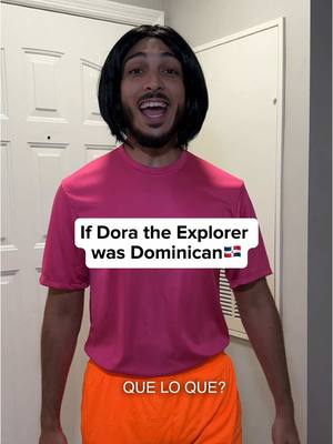 A post by @iamkelperez on TikTok caption: Would you watch Dominican Dora? 🤣🇩🇴 #kelperez 