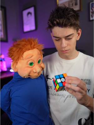 A post by @nikolasbushi on TikTok caption: Magic by Chris! 🧑🏼‍🦰 #nikolasbushi #christhepuppetking #magic #magician #ventriloquist #tiktok #fyp #fy #fun #cool #haha #lol #wow #trick #viral 