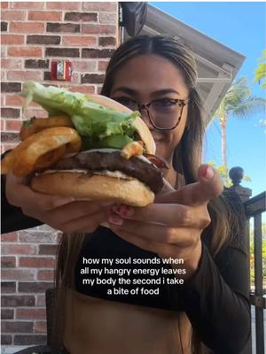 A post by @ugccelena on TikTok caption: Food fuels the soul 😇  #hangry #food #relatable #hawaiilife #hawaiifoodie  