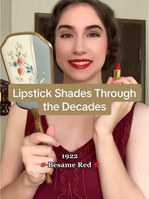 A post by @victory.bee on TikTok caption: Which shade is your favorite? All lipsticks are from @Bésame Cosmetics💄I shared this video last year #onthisday it’s still one of my favorite videos!#vintage