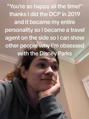 A post by @adventuresbypotatie on TikTok caption: lololololol anyways #dcp #8thwondertravelco #findyourwonder #potatietravels #disney #travelagent 