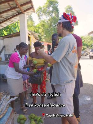 A post by @nicolasnuvan on TikTok caption: Haitian Street Food, Fruit & Stories🇭🇹