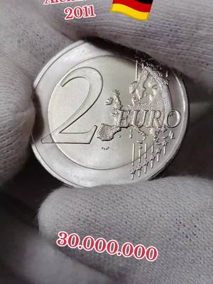 A post by @don_euro0 on TikTok caption: Moneda de 2€ Conmemorativa del año 2011 de Alemania, Catedral de Colonia,Renania del Norte- Westfalia.#monedasdecoleccion #parati #monedas #foryou #coleccionista #coleccion #viral #numismatica #paratii #euro #alemania🇩🇪 