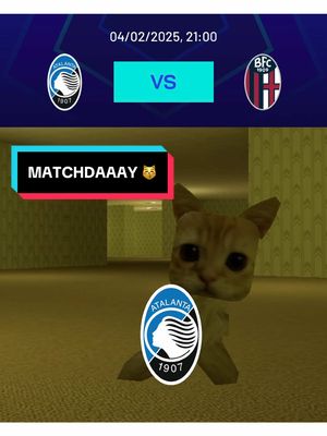 A post by @atalanta_bc on TikTok caption: @Bologna FC 1909 wanna dance? 😽 #AtalantaBologna #SerieA #TikTokFootball #TikTokCalcio #CoppaItalia #Football #meme 