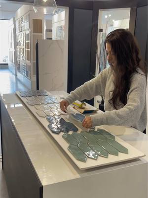 A post by @classicceramictile on TikTok caption: Vanessa’s attempt at making a display !  #porcelaintile #tiles #reno #homeinterior #washroomdesign #homedecor #gta #toronto #homerenovation #flooring #homeimprovement #reno 