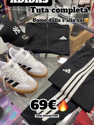 A post by @siniscalchistore on TikTok caption: @adidas disponibile in store😍😍 Per info scrivi su whatsapp al 081282608✅✅ Effettuiamo spedizioni in tutta Italia 📦🇮🇹🚚in24/48ore💪💪 #viral_video#perte#andiamoneiperte 