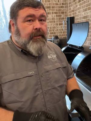 A post by @howtobbqright on TikTok caption: Time to cook #smoker #firebasket #bbq 