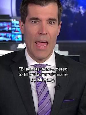 A post by @cbsmornings on TikTok caption: FBI agents were ordered to fill out a questionnaire by Monday detailing the work they conducted into the January 6 Capitol attack, including whether they made any arrests or executed any searches. “Good people are being walked out of the FBI and others are being targeted because they did their jobs,” The assistant director of the FBI’s New York field office wrote to colleagues this week.