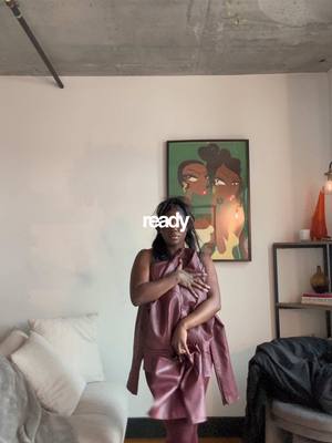 A post by @bidismalls on TikTok caption: #grwm monochromatic merlot #fitcheck  - blazer + skirt: @Khy by Kylie Jenner (large) - tights: @Les Belles NYC (large)